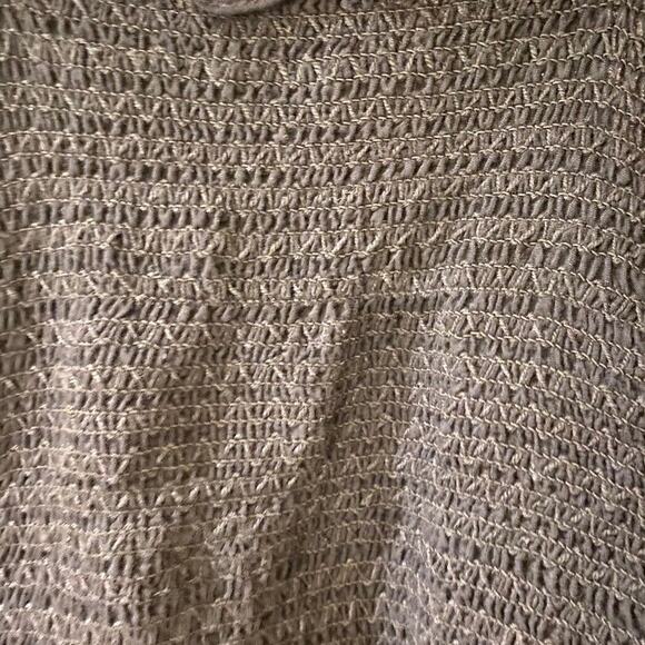 VITAMIN A Gigi Black Summer Dress Women’s SZ  SM Smocked Tie Straps EUC - Picture 5 of 5